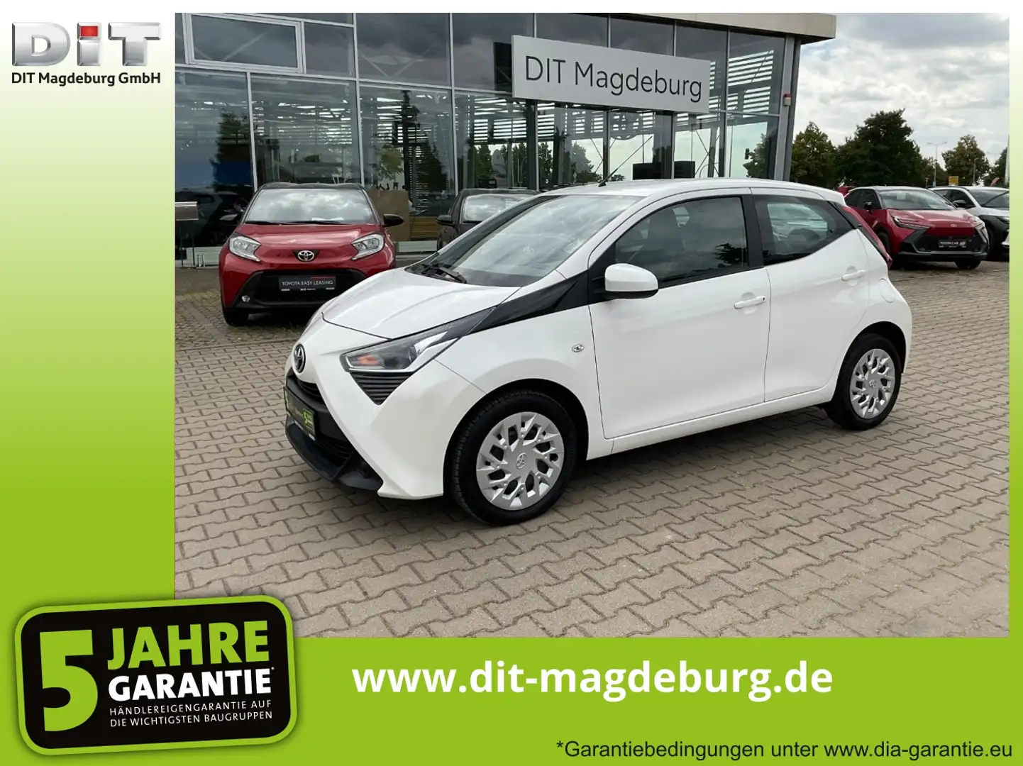 Toyota Aygo 1.0 x-Play Kamera,Bluetooth,CarPlay,DAB Blanc - 1