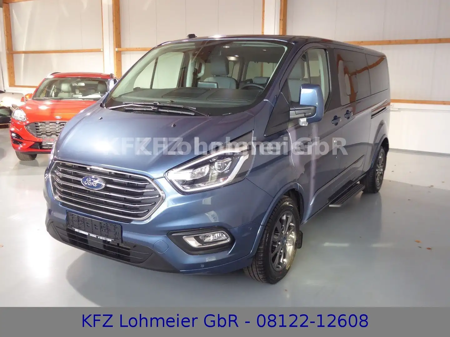 Ford Tourneo Custom 320 L2 Tit. X *MHd*Voll*Audio 25* Blau - 1