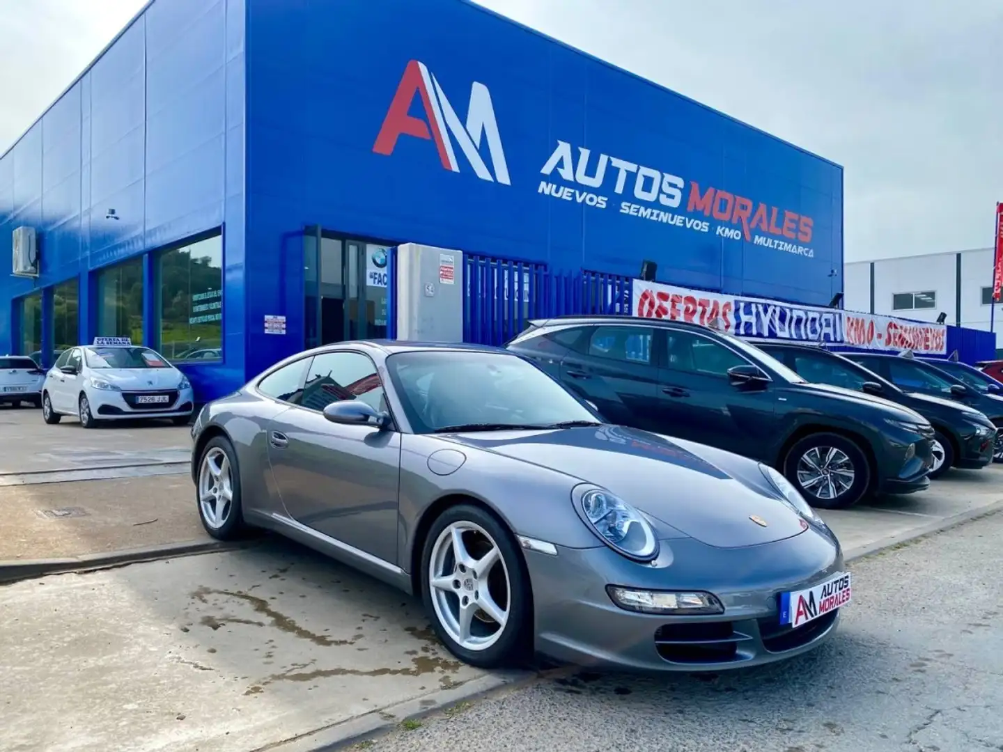 Porsche 997 Carrera Coupé Grijs - 2