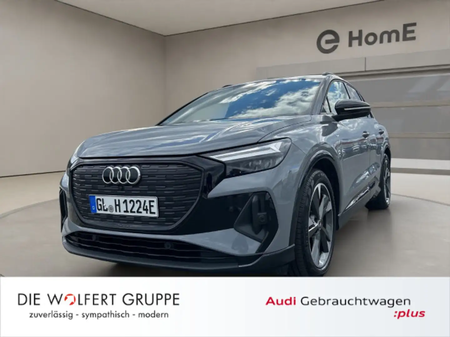 Audi Q4 e-tron 40 Gris - 1