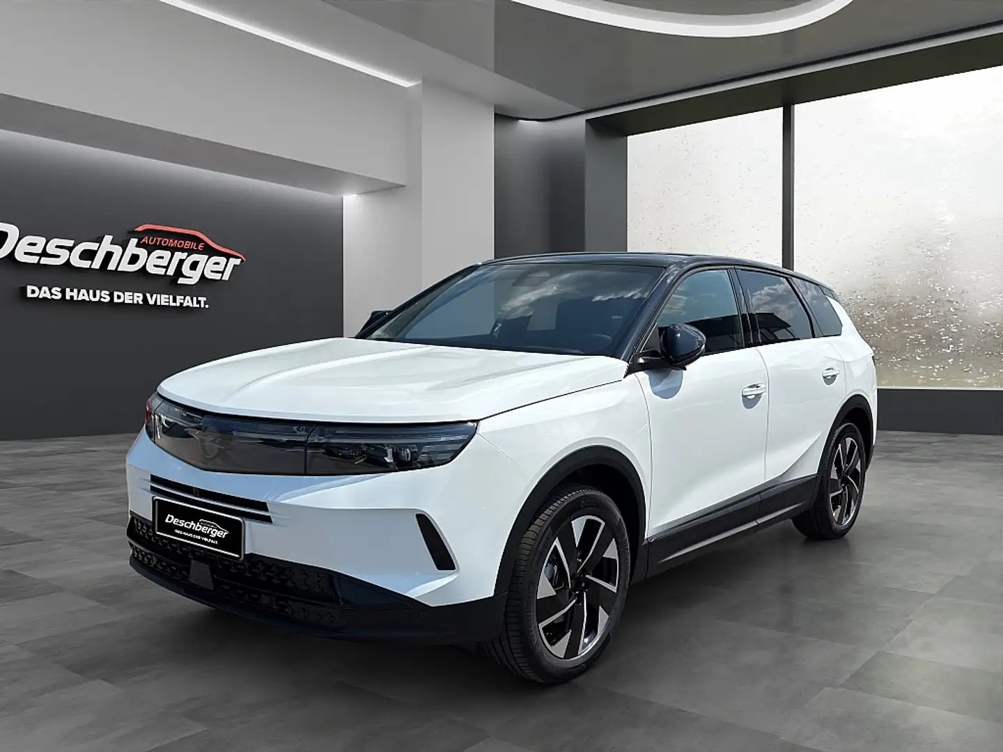 Opel Grandland 1.2 MHEV GS Aut. Weiß - 1