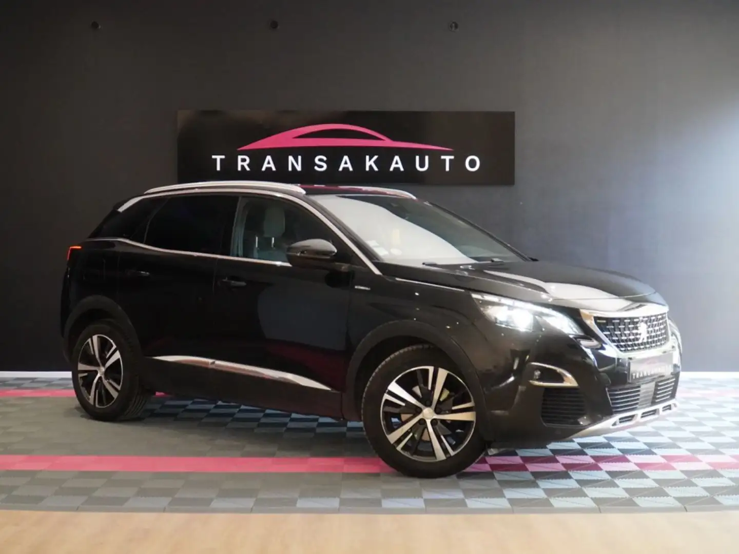 Peugeot 3008 1.6 BlueHDi 120ch SS BVM6 GT Line Noir - 1