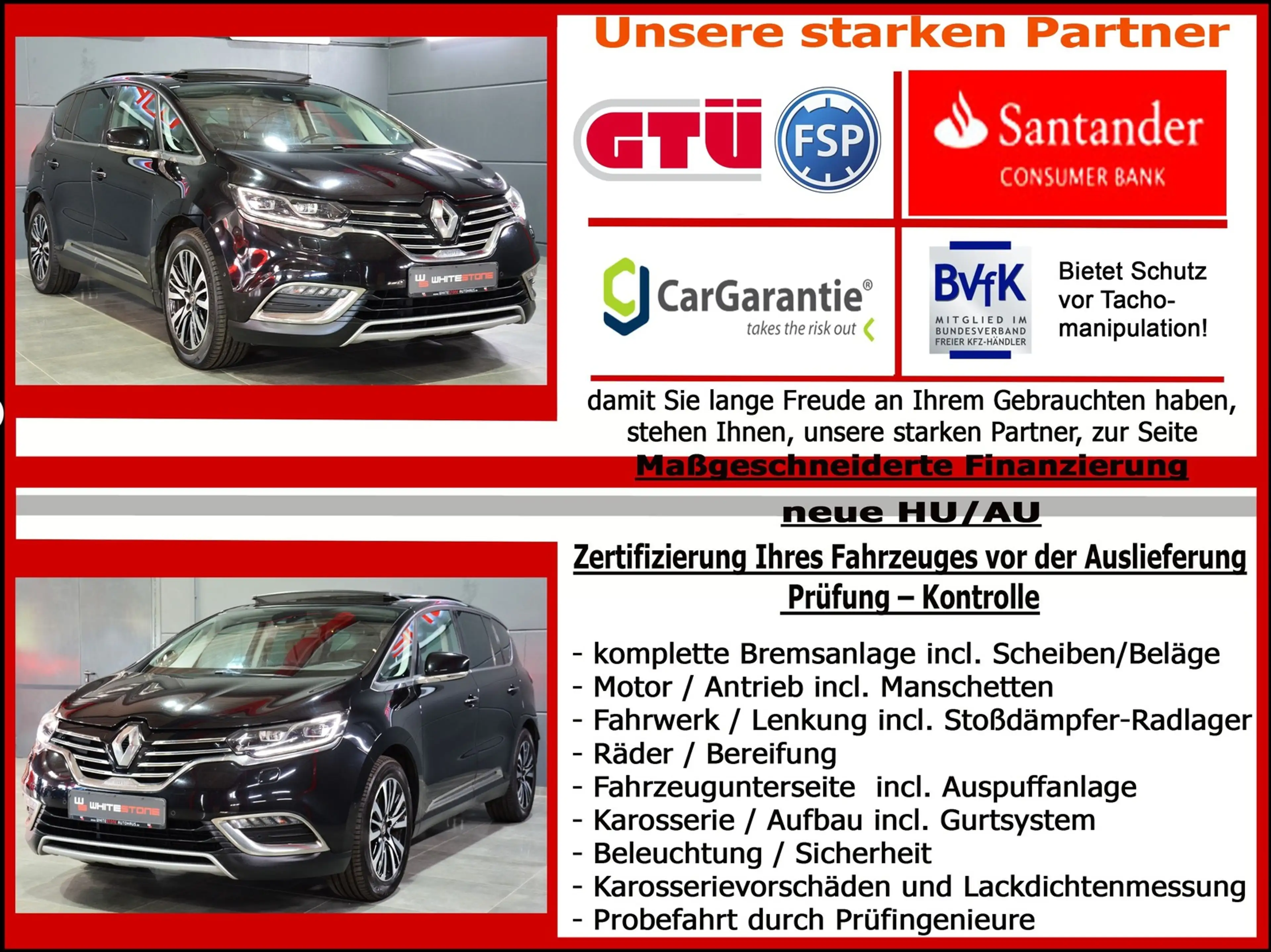 Renault Espace V Initiale Paris / 7 Sitze / MEGA VOLL / — photo 3