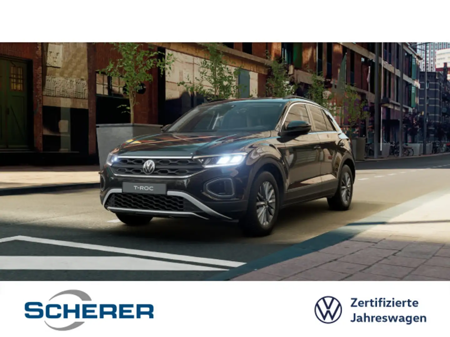 Volkswagen T-Roc 1.0 TSI LED NAVI FRONT ASSIST SHZ Schwarz - 1