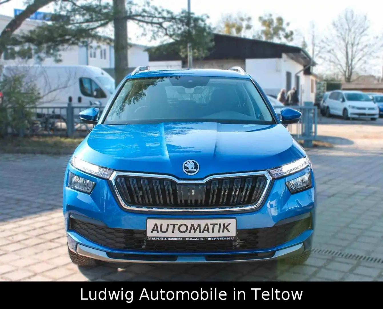 Skoda Kamiq Ambition Automatik*Kamera*wenig KM*Klima Blau - 2