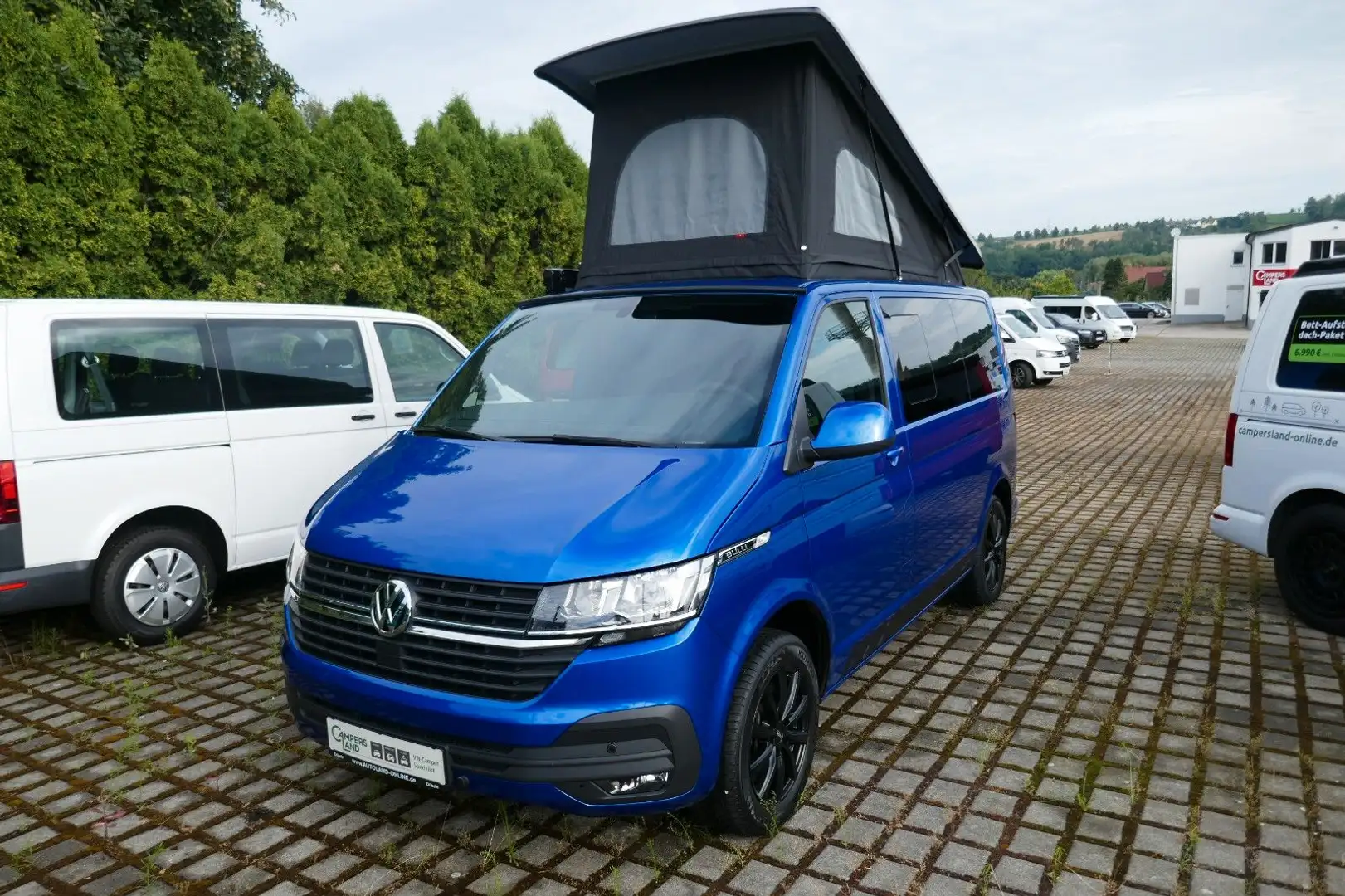Volkswagen T6 California T6.1 Camper wie California Ocean Dach Küche NEU! Modrá - 1