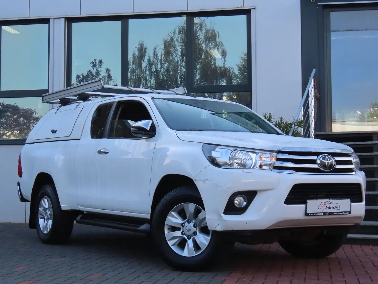 Toyota Hilux 2.4 D-4D Extra Cab Duty 4x4 Blanco - 1