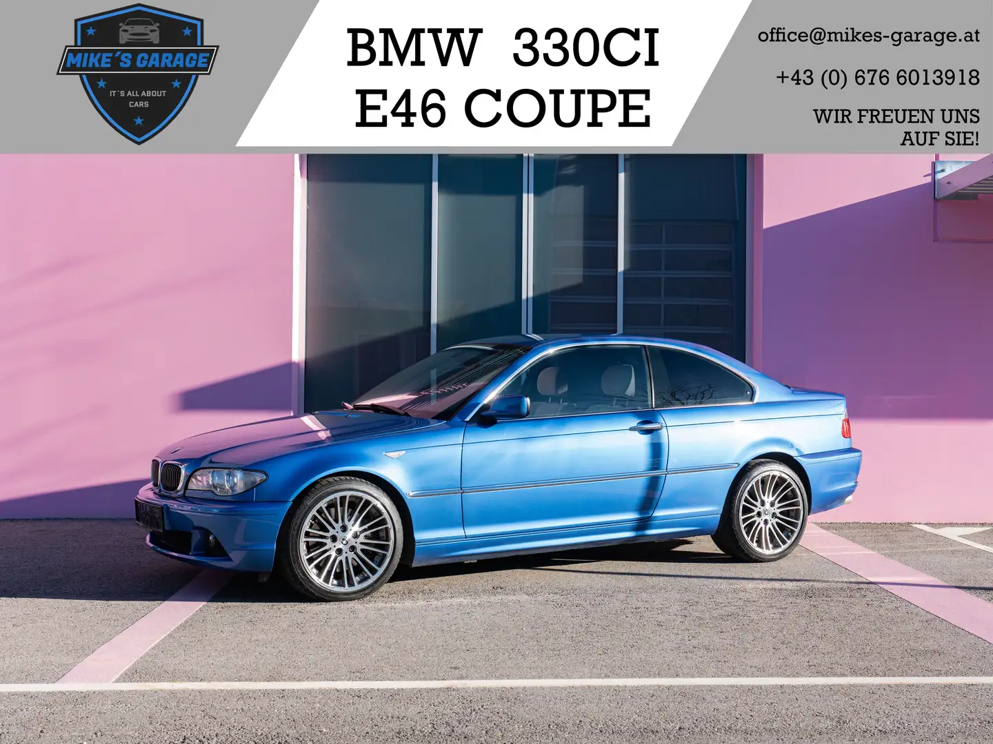 BMW 330 330Ci Ö-Paket *2.BESITZ* *FACELIFT**INDIVIDUAL* Blau - 1