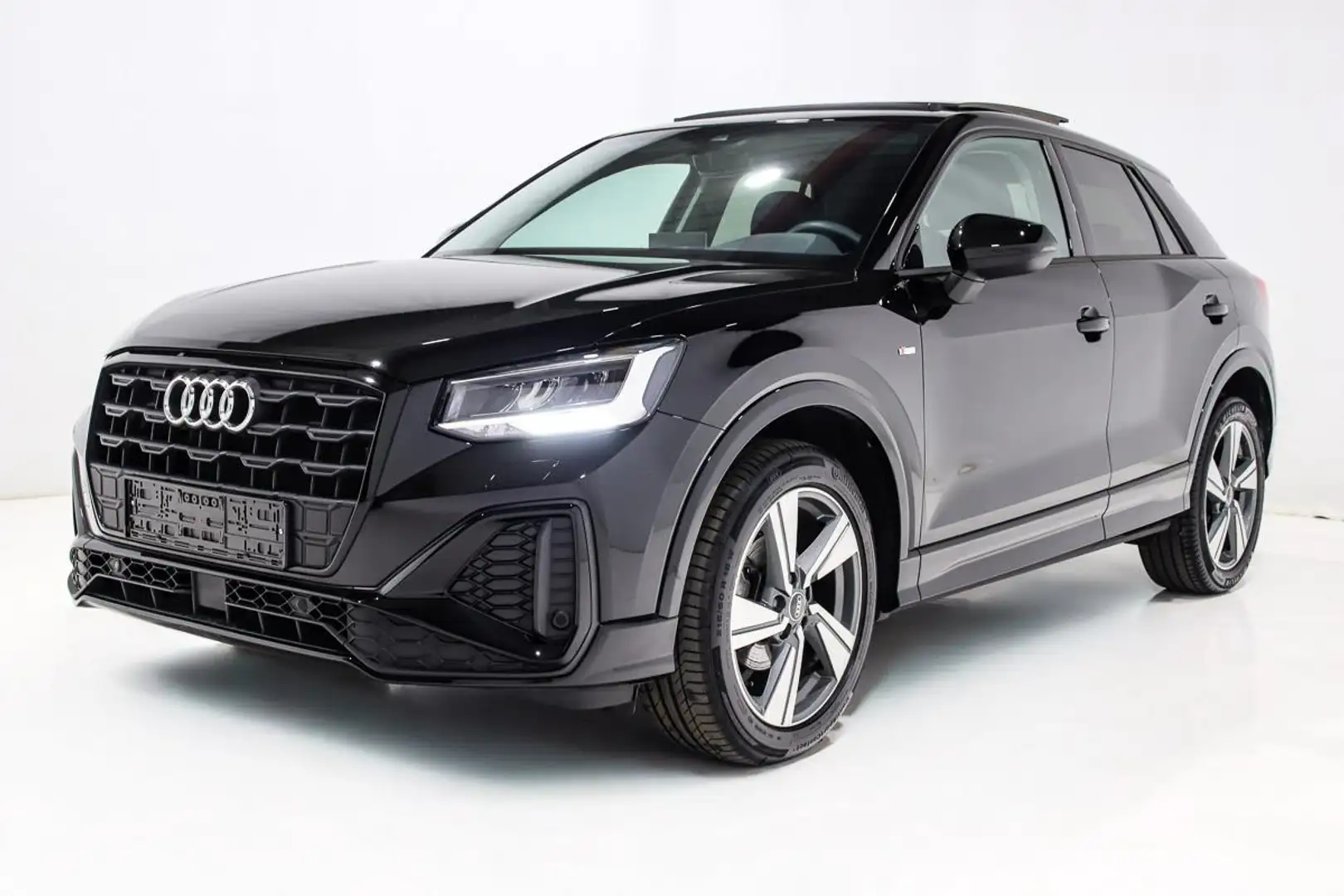 Audi Q2 35 TFSI S-TRONIC S-LINE TOIT PANO CUIR SPORT GPS Zwart - 2