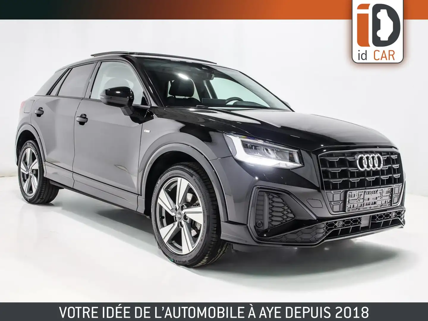 Audi Q2 35 TFSI S-TRONIC S-LINE TOIT PANO CUIR SPORT GPS Zwart - 1