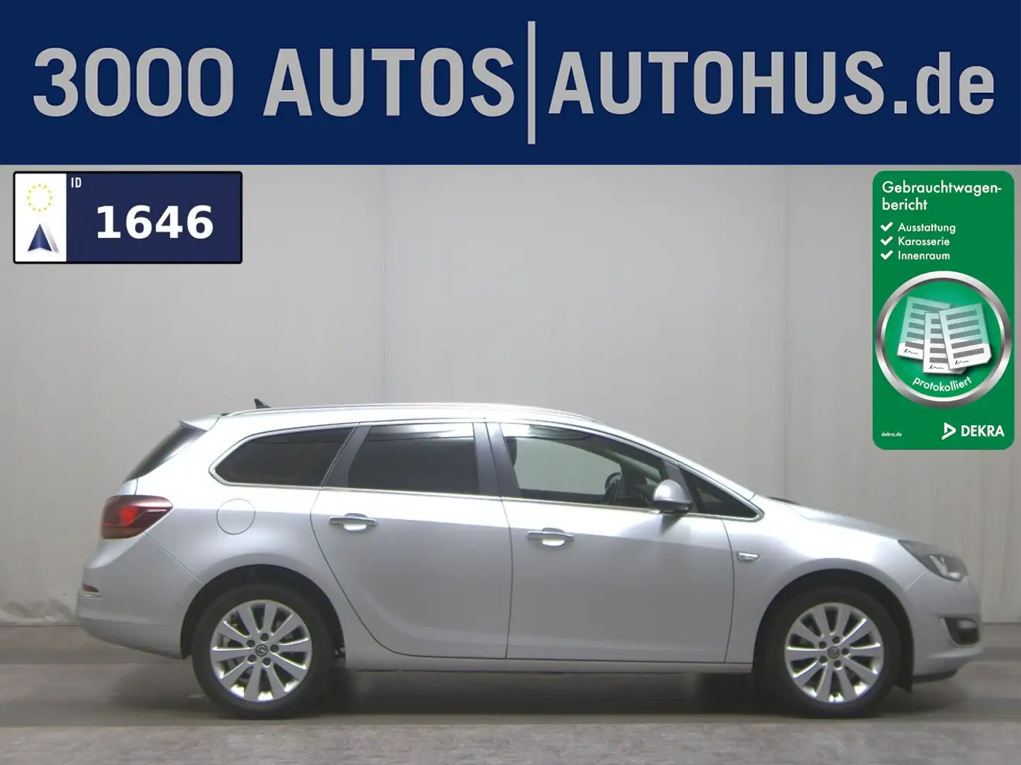 Opel Astra ST 1.7 CDTI Innovation Navi PDC SHZ Silber - 1