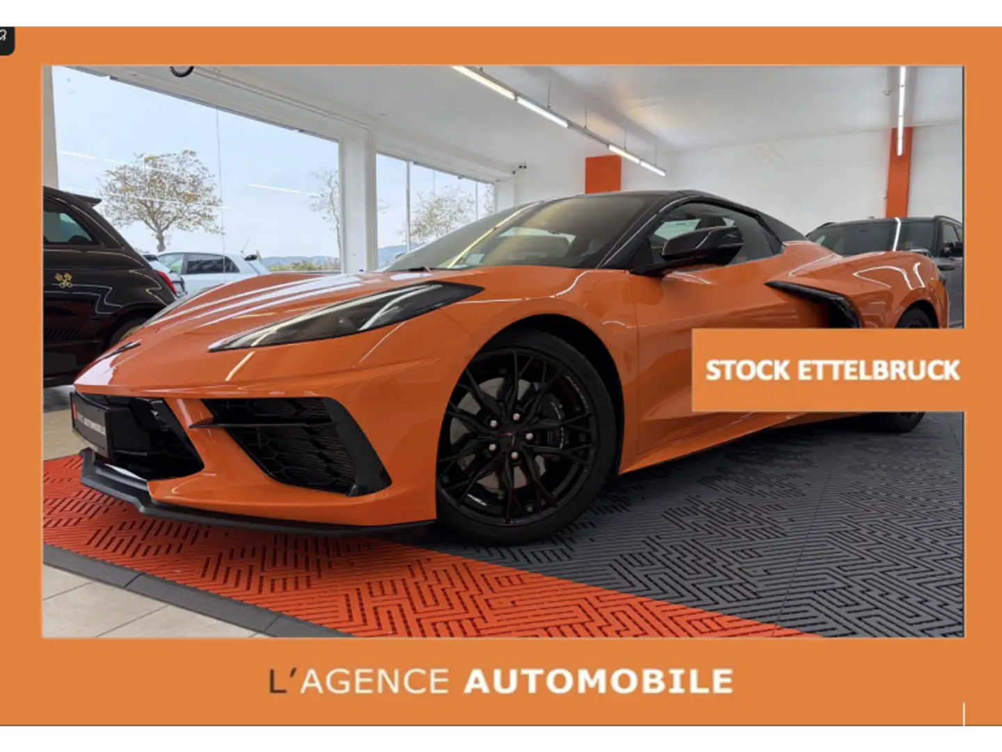 Chevrolet Corvette C8 3LT 6.2 CONVERTIBLE Oranje - 1