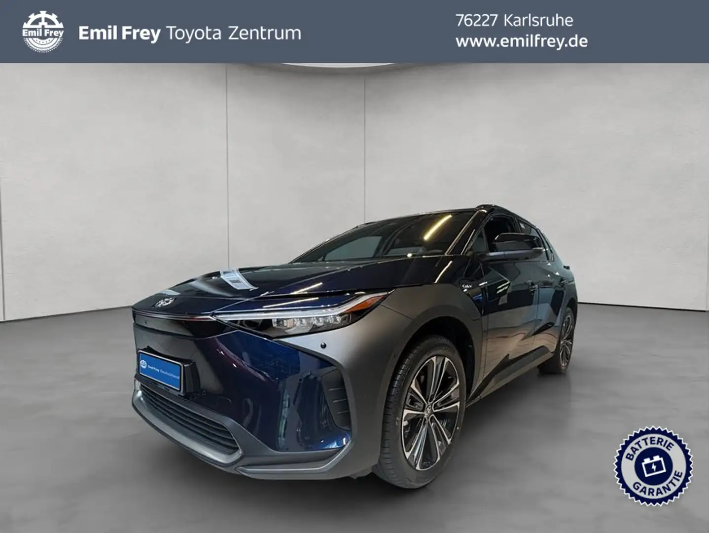 Toyota bZ4X Lounge 150 kW, 5-türig (Strom) Blauw - 1