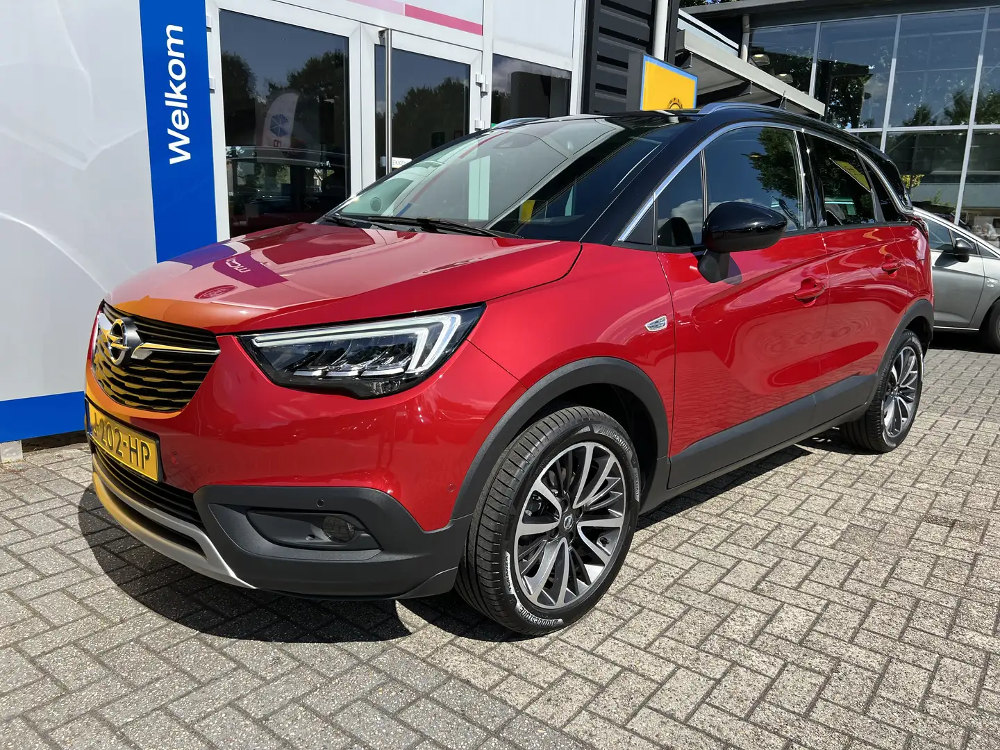 Opel Crossland X 1.2 130pk Turbo Innovation++ Automaat | PANORAMADA Rood - 2