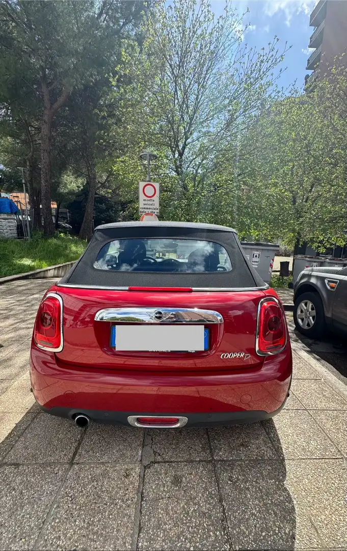 MINI Cooper D Cabrio 1.5 Piros - 2