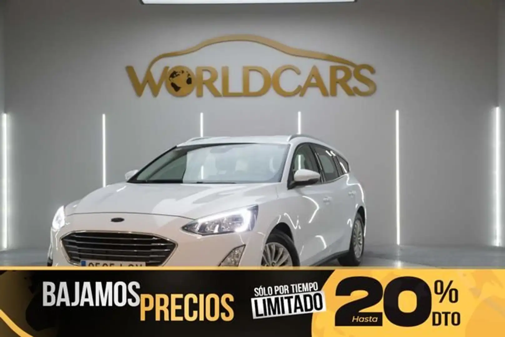 Ford Focus Sportbreak 2.0Ecoblue Titanium Aut Blanco - 1