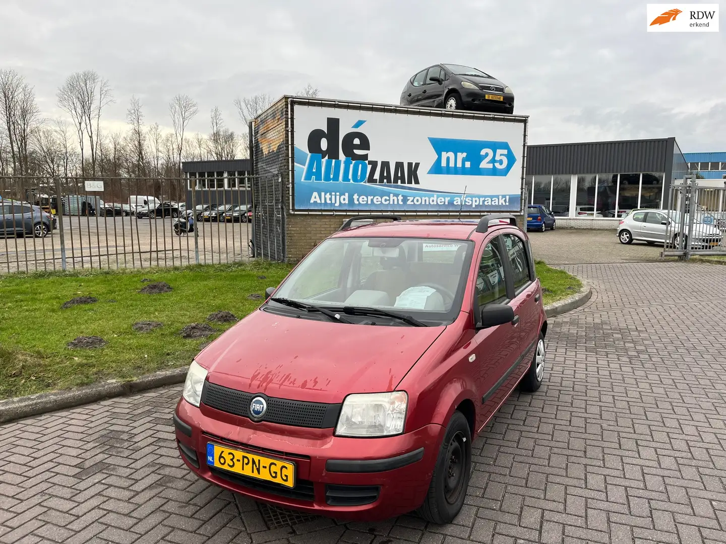 Fiat Panda 1.1 Active Plus Rood - 1