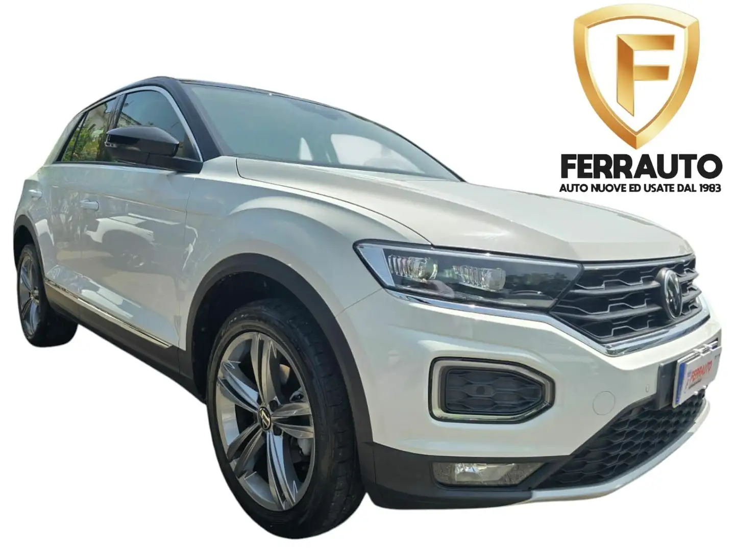 Volkswagen T-Roc 1.5TSI 150CV ACT ADVANCED PLUS DSG SPORT Bianco - 1