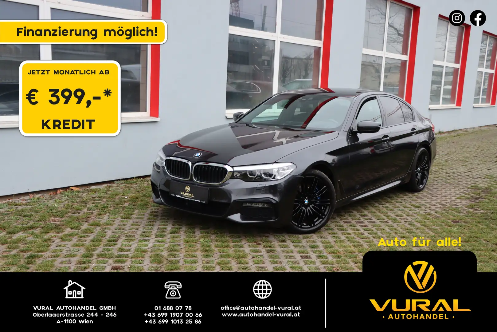 BMW 530 d xDrive M-Sport | Head-up | Soft-Close | LED | Grau - 1