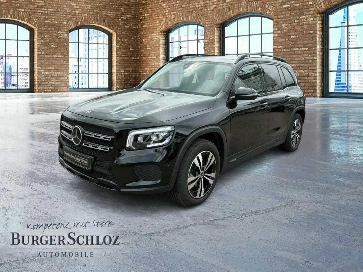 Mercedes-Benz GLB 250 4M progressive ACC AHK AUT Kam. KlimaA Schwarz - 1