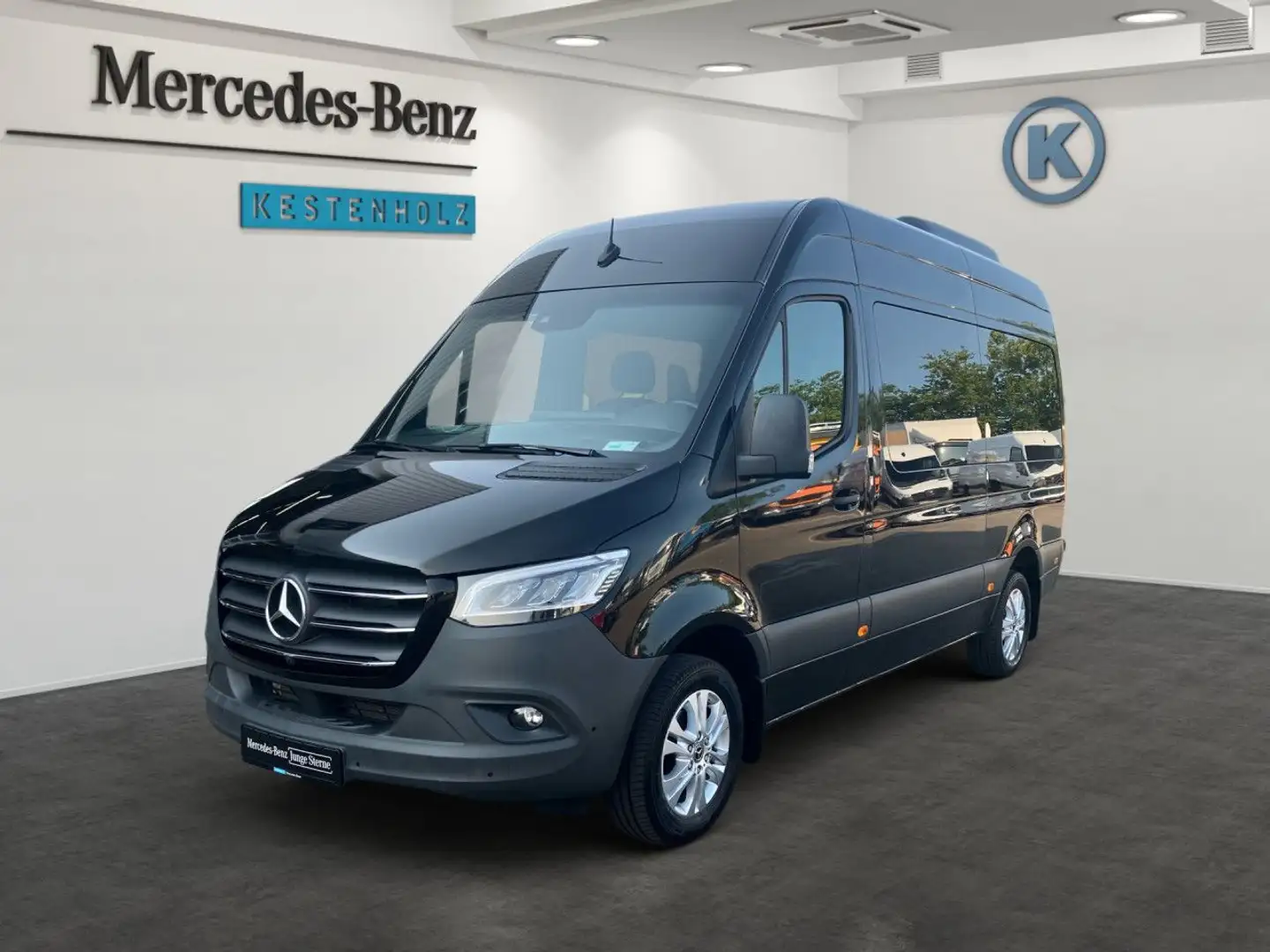 Mercedes-Benz Sprinter 319 CDI Tourer L2H2 Distronic STHZ Kamera Schwarz - 2