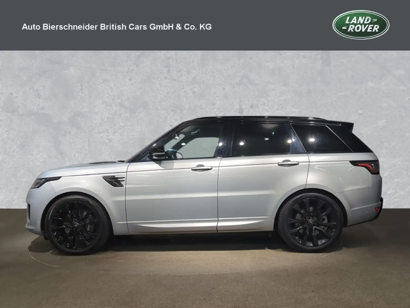 Land Rover Range Rover Sport P400 HST VOLLAUSSTATTUNG AHK DVD 22 Silber - 2
