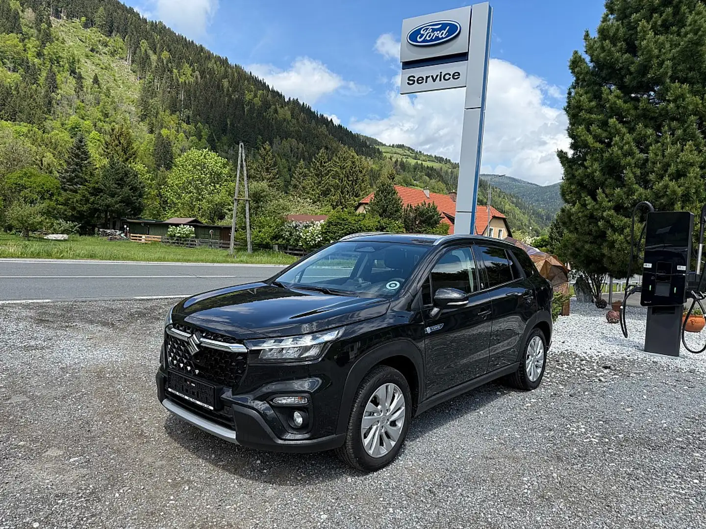 Suzuki S-Cross 1,4 Hybrid ALLGRIP shine Zwart - 1