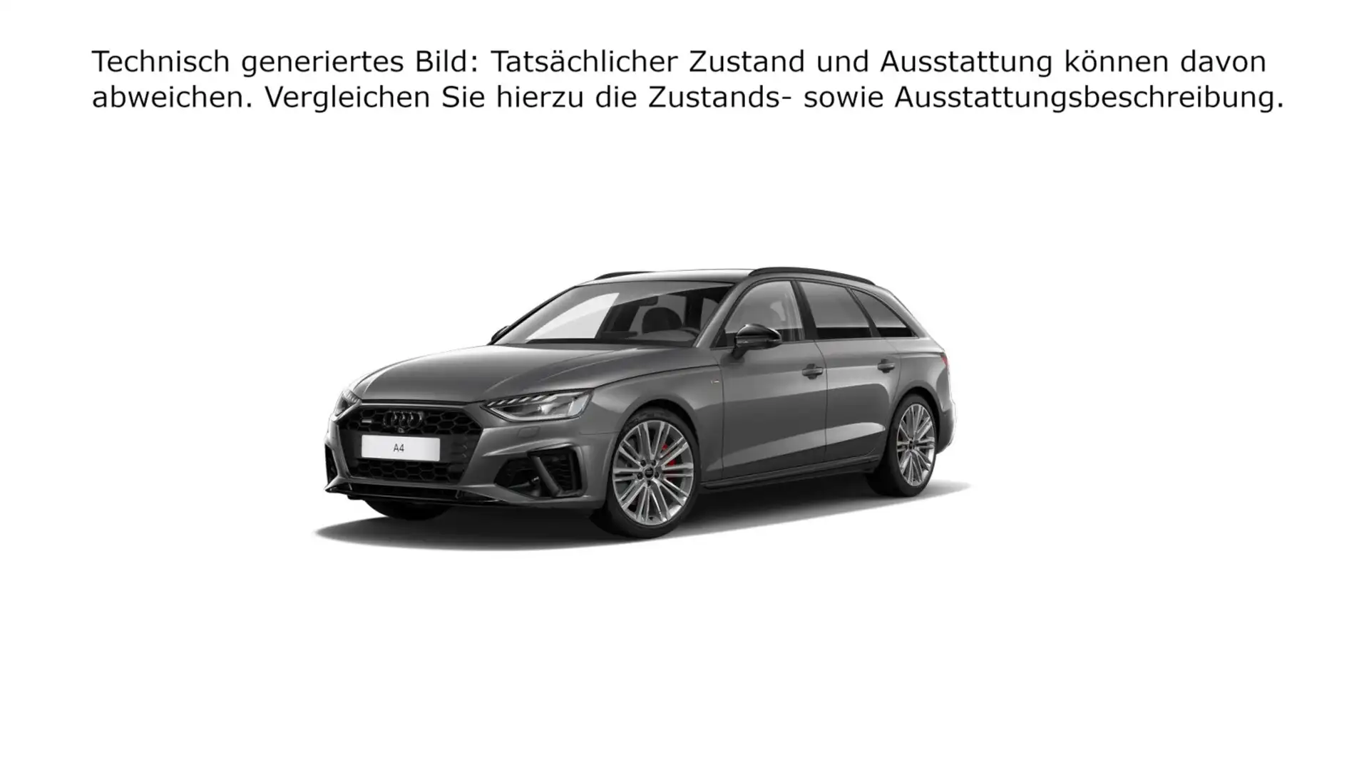 Audi A4 40 TDI quattro S tronic S line Grau - 2