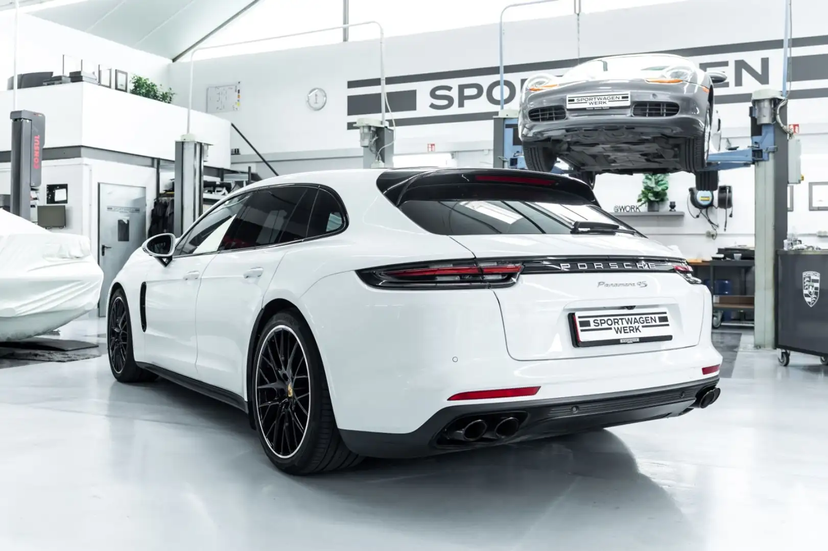 Porsche Panamera 4S Sport Turismo I Bose I Sitz Klima Blanc - 2
