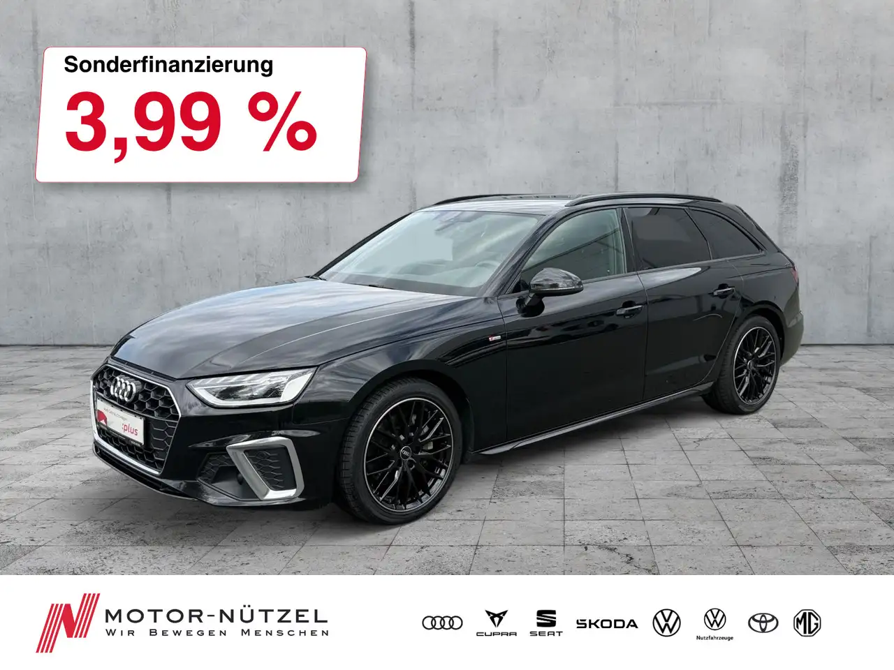 Audi A4 40 TDI QU S-LINE LED+NAVI+ACC+SHZ+2xPDC