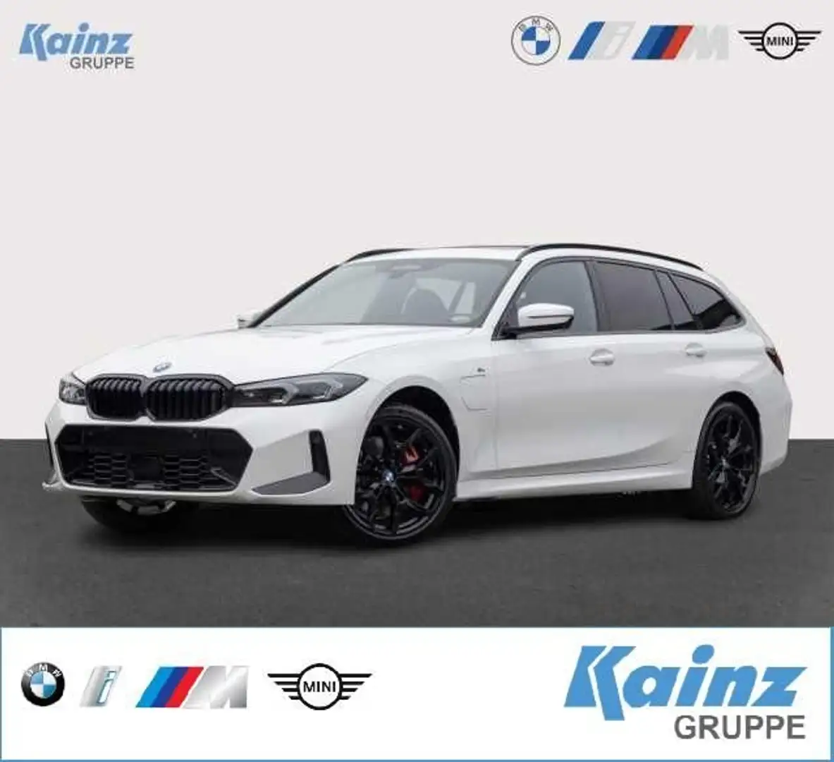 BMW 330 e xDrive Weiß - 1