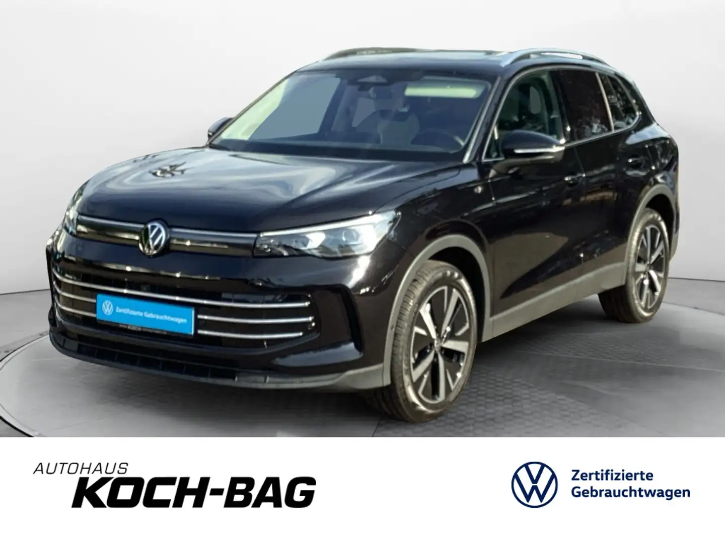 Volkswagen Tiguan 2.0TDI Elegance DSG Leder Navi LED AHK Pa Schwarz - 1