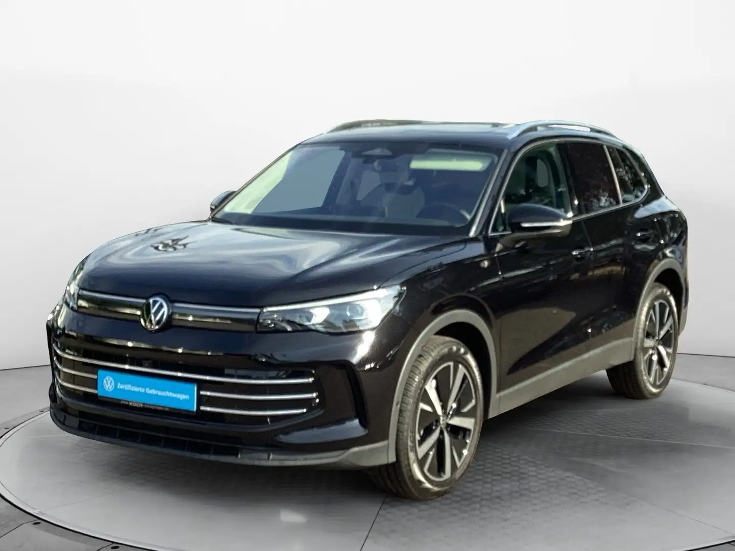 Volkswagen Tiguan 2.0TDI Elegance DSG Leder Navi LED AHK Pa Schwarz - 2