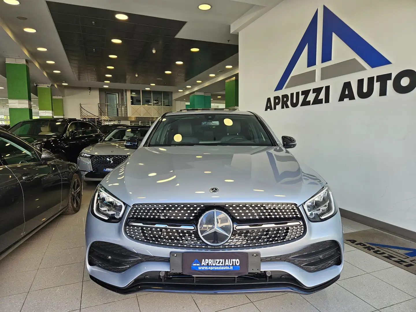 Mercedes-Benz GLC 300 Coupe de phev (eq-power) Premium 4matic auto TETTO Argent - 2