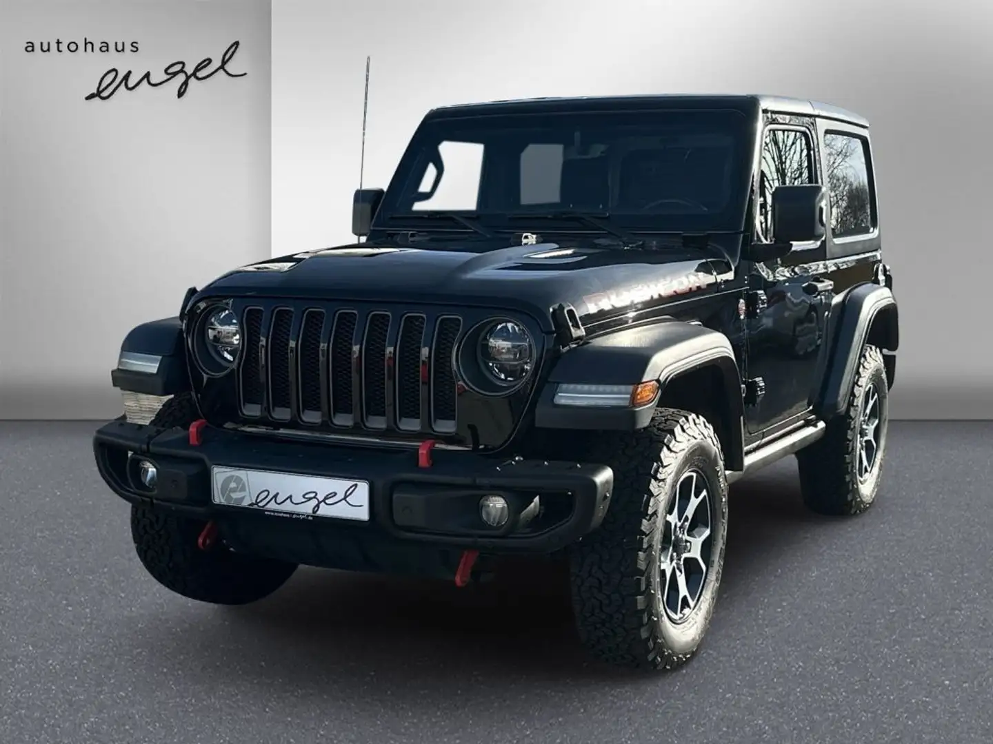 Jeep Wrangler 2.2 CRDi Hardtop AWD Rubicon,VOLL-LED,NAVI,TEMPO, Чорний - 1