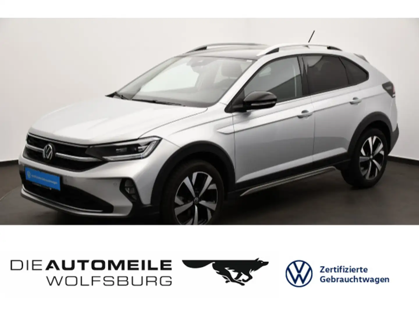 Volkswagen Taigo 1.0 TSI DSG Style Matrix/ACC Silber - 1