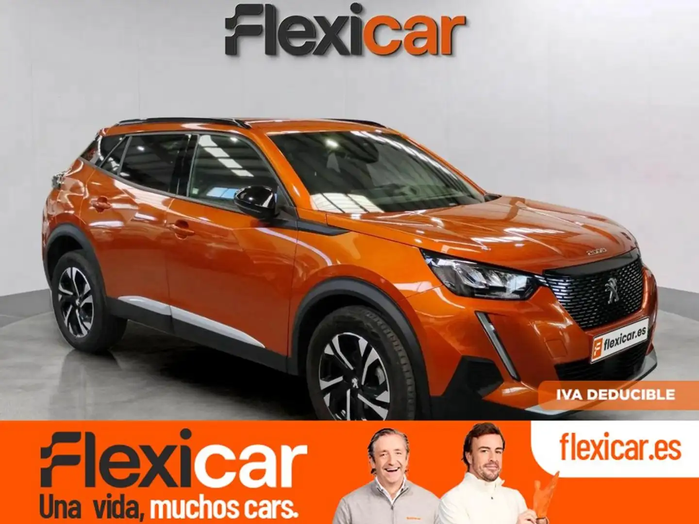 Peugeot 2008 1.2 PureTech S&S Allure EAT8 130 Orange - 1