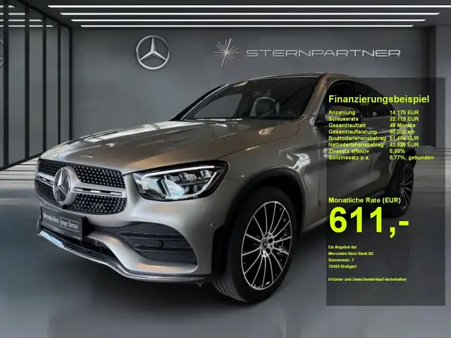 Mercedes-Benz GLC 400 d 4M AMG+AHK+S.Dach+Burmester+Memory
