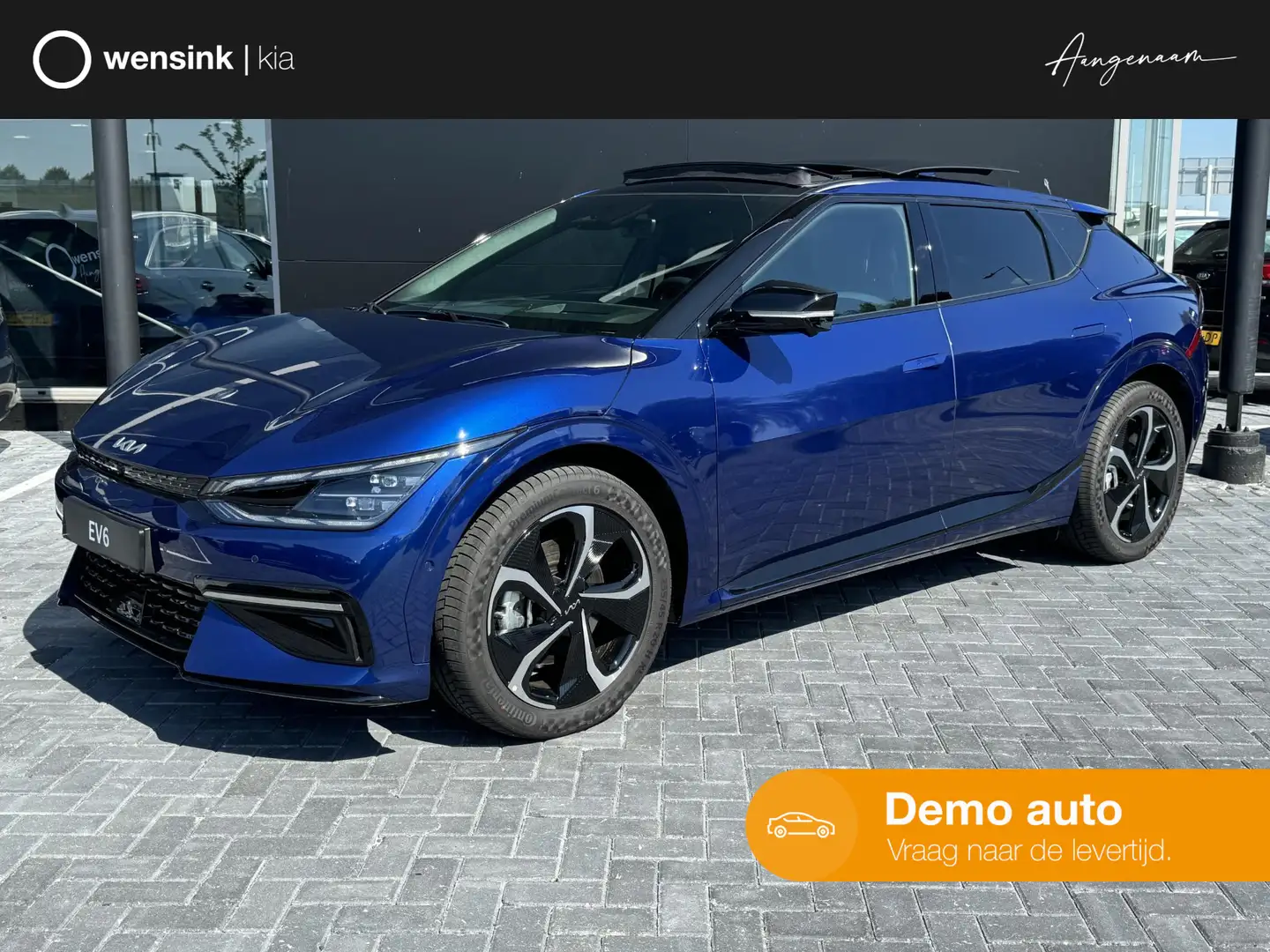 Kia EV6 GT-Line AWD 77.4 kWh | 360 Camera | Stoel- en stuu Blauw - 1