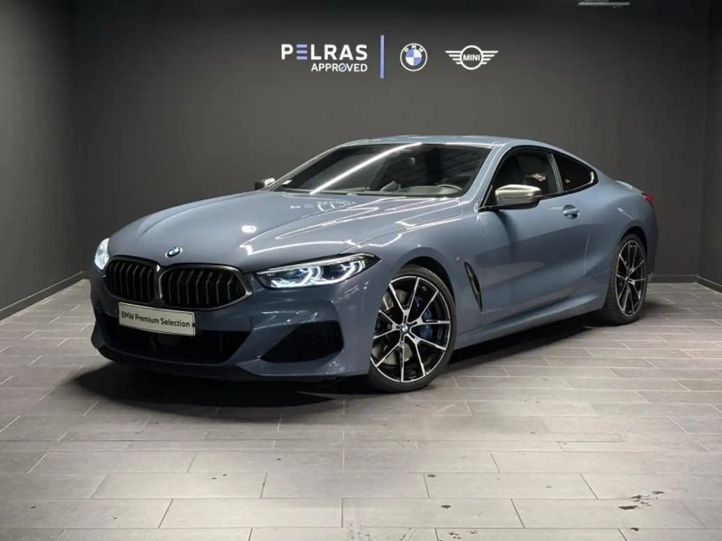 BMW 850 M850iA 530ch xDrive Bleu - 1