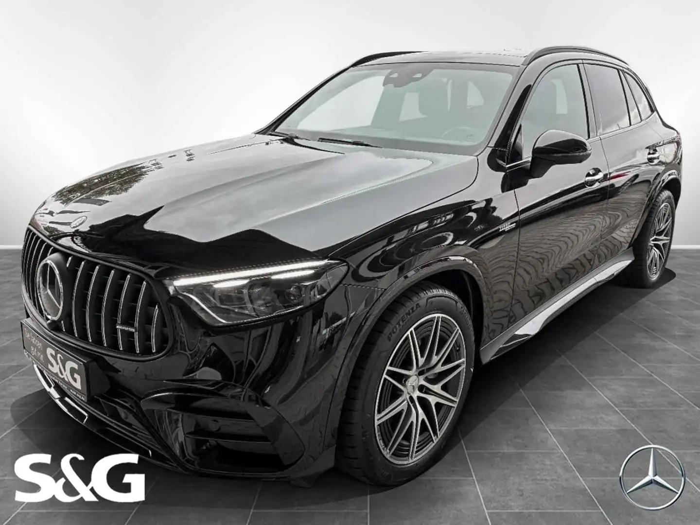 Mercedes-Benz GLC 43 AMG 4M 360°+MBUX+Pano+AHK+HUD+Keyless-GO Schwarz - 1