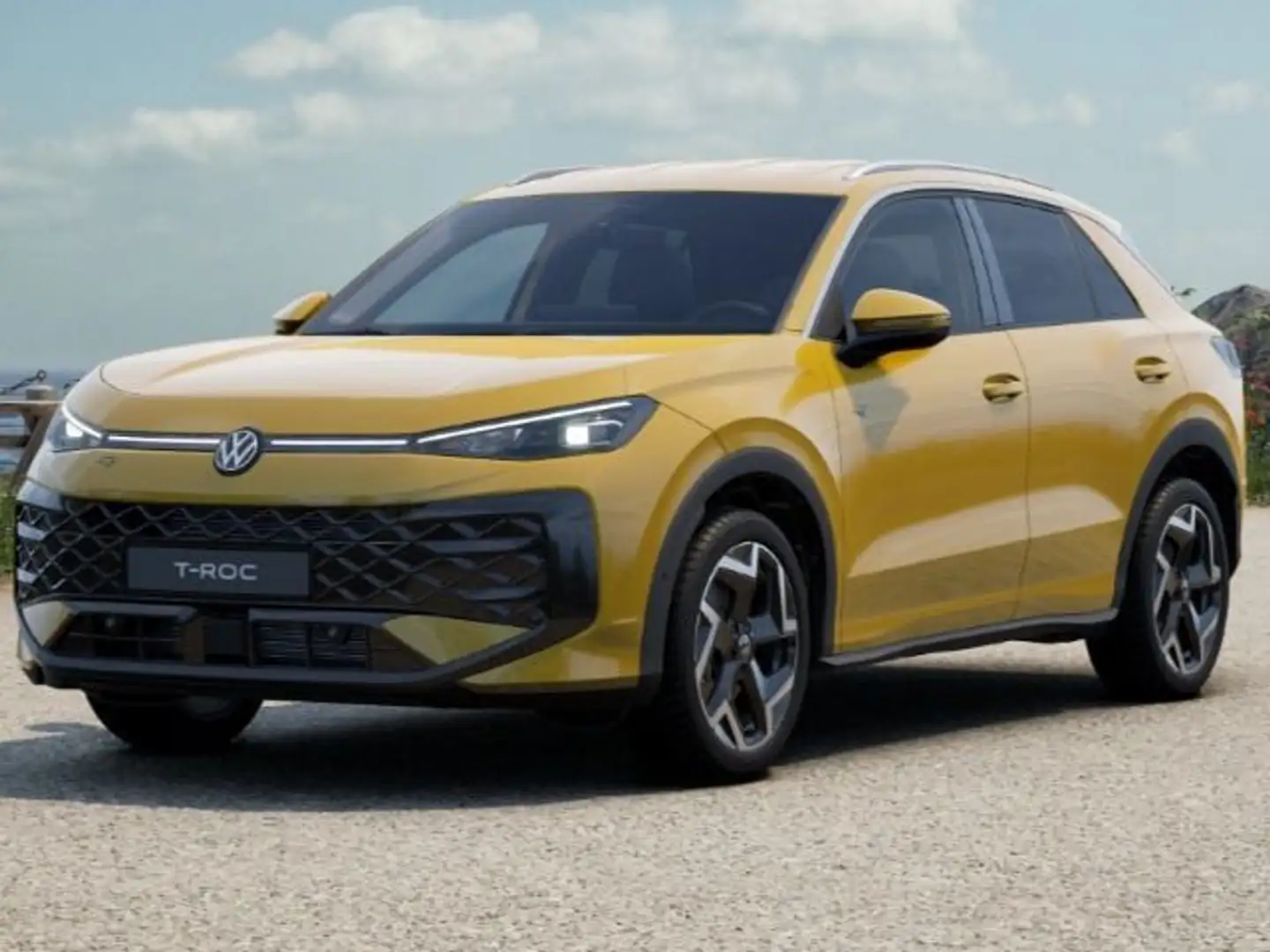 Volkswagen T-Roc Der neue T-Roc R-Line >Let's Roc Leasing< Jaune - 2