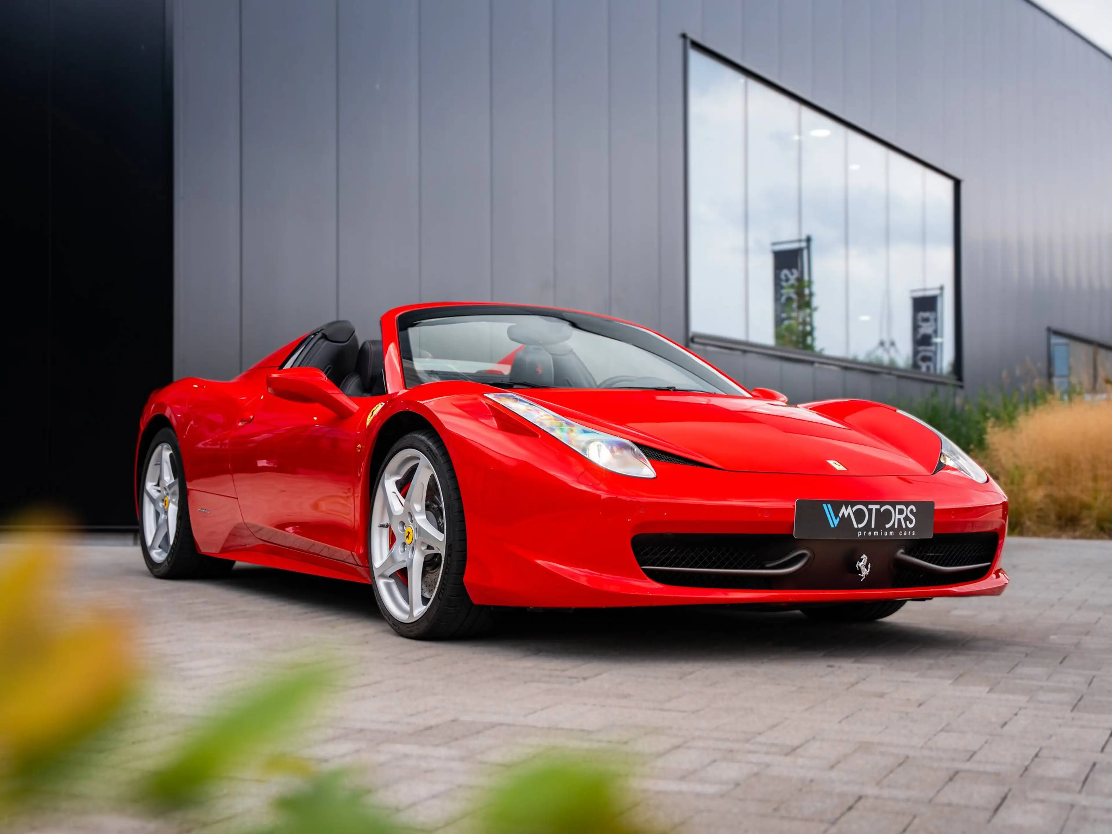 Ferrari 458 Spider 4.5i V8 - Rosso Corsa - Daytona Seats — photo 5