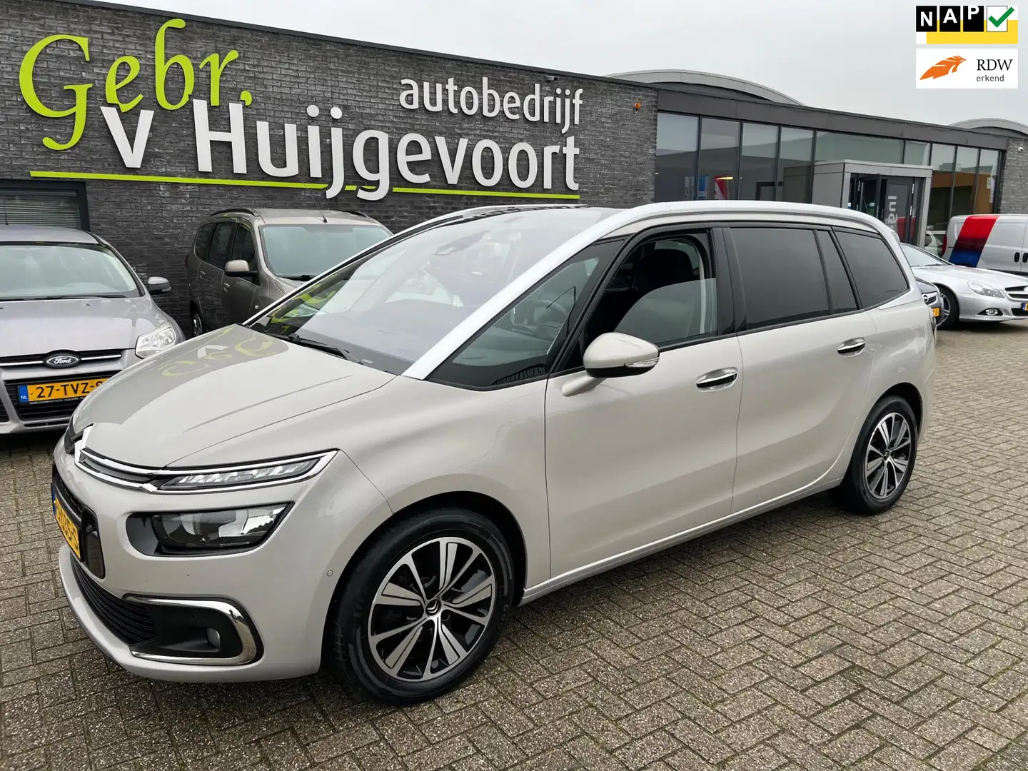 Citroen Grand C4 Picasso 1.6 BlueHDi Business AUTOMAAT-VOL OPTIES Grijs - 1