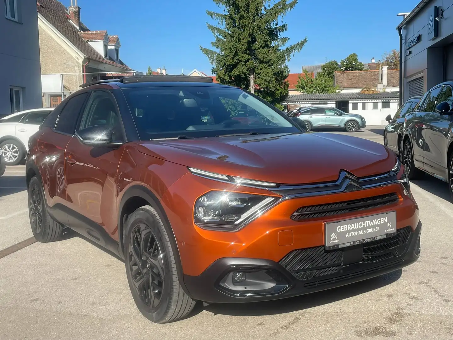 Citroen C4 C4 PureTech 130 Shine Edition Schiebedach, Massage, usw. Orange - 1