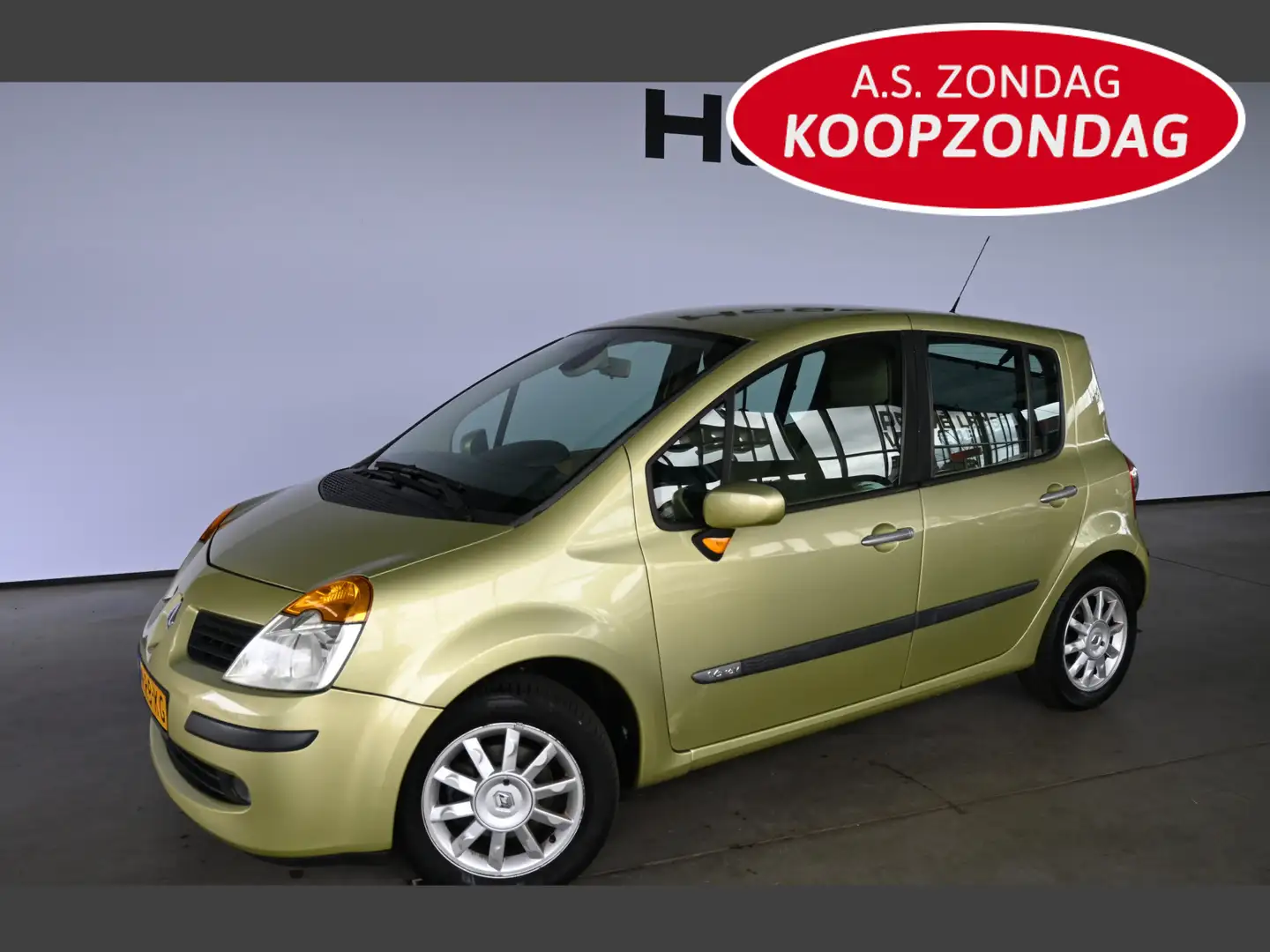 Renault Modus 1.6-16V Initiale Clima Cruise Control Nieuwe APK! Groen - 1