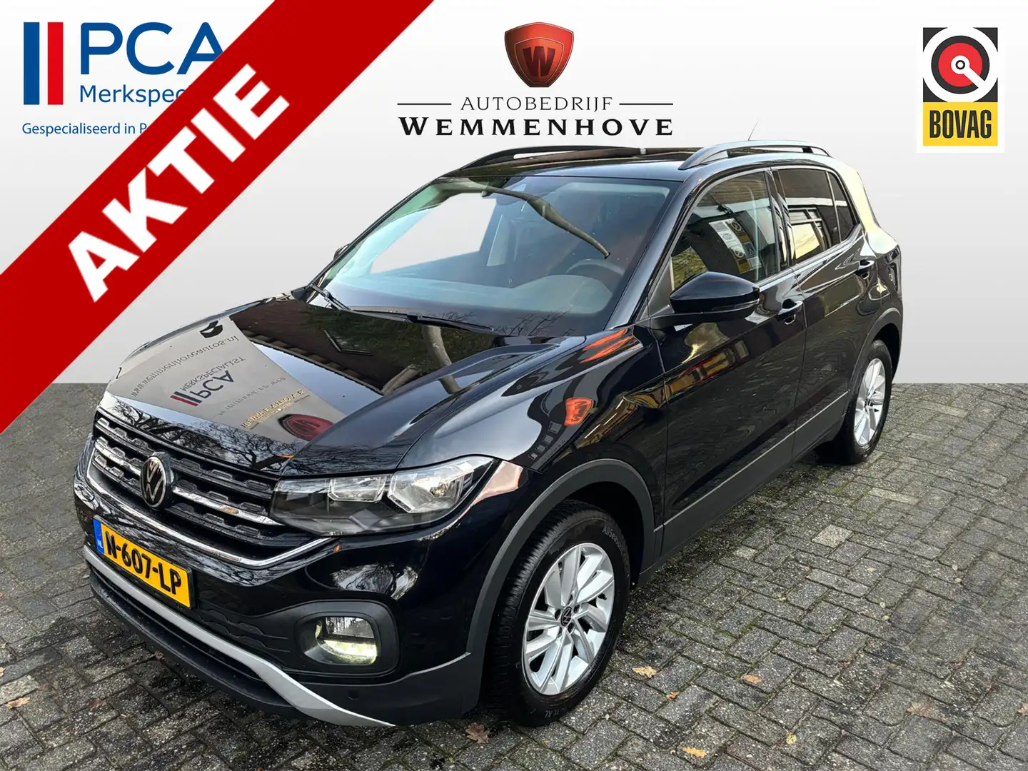 Volkswagen T-Cross 1.0 TSI Life Schwarz - 1