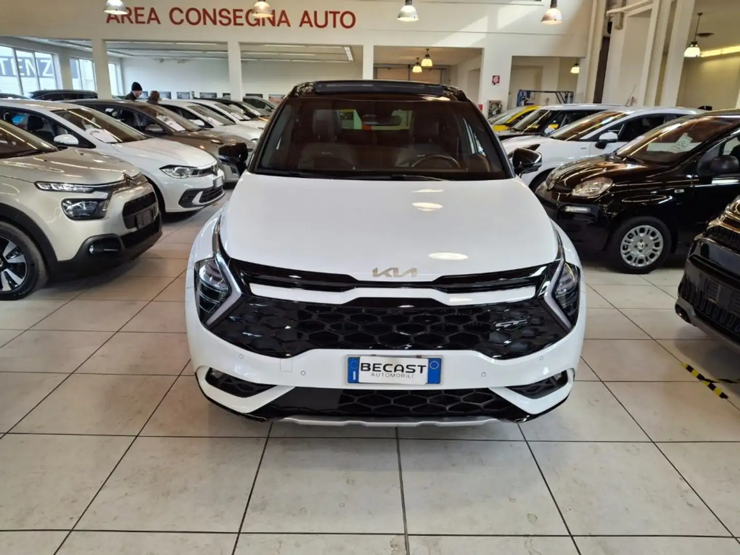 Kia Sportage 1.6 TGDi HEV AT GT-line Plus Blanc - 2