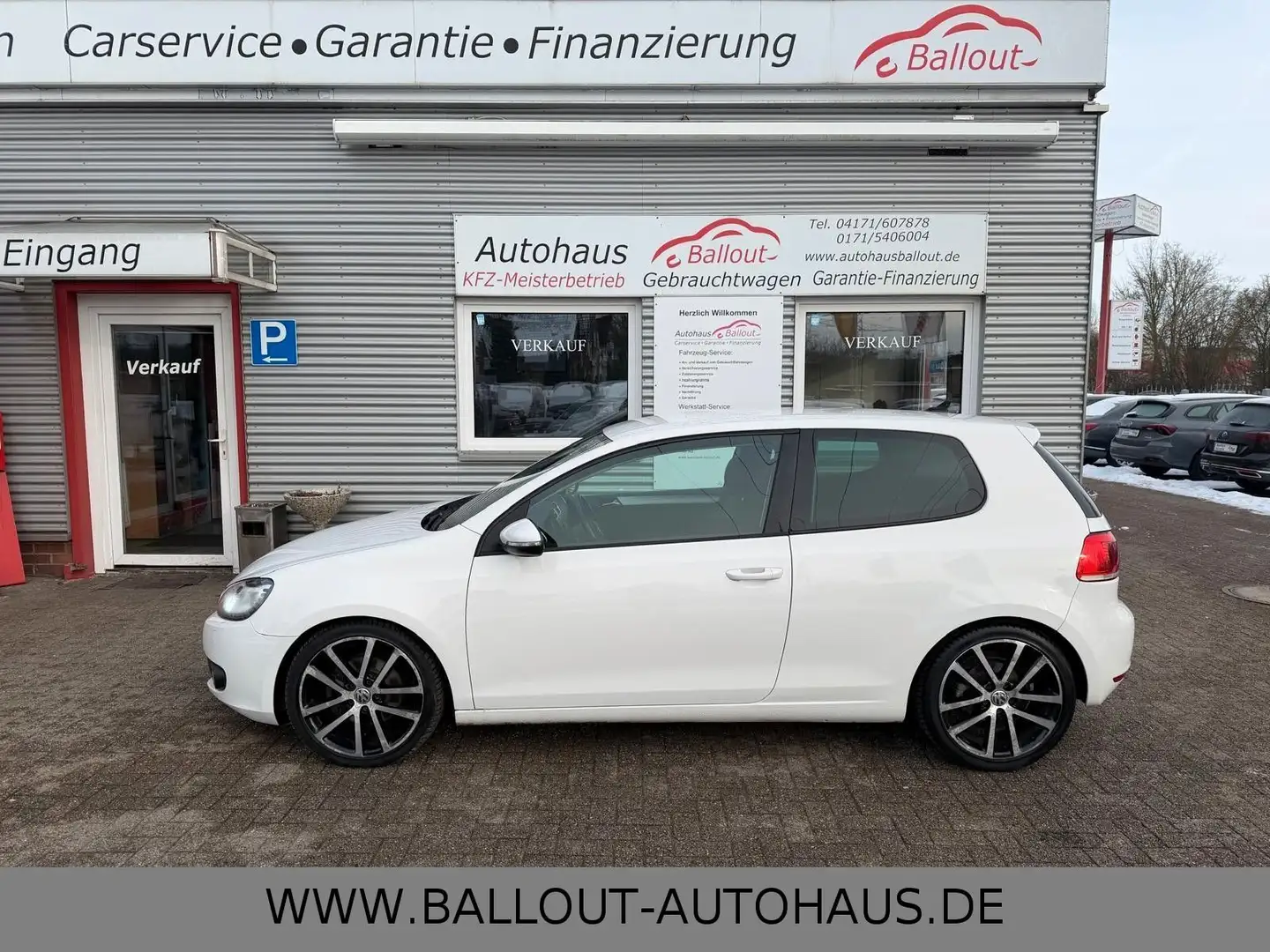 Volkswagen Golf VI Highline*KLIMA*BI-XENON*NAVI*SHZ*EURO5* Weiß - 1