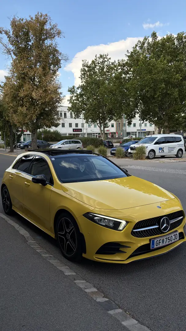 Mercedes-Benz A 180 d Aut. Gelb - 2